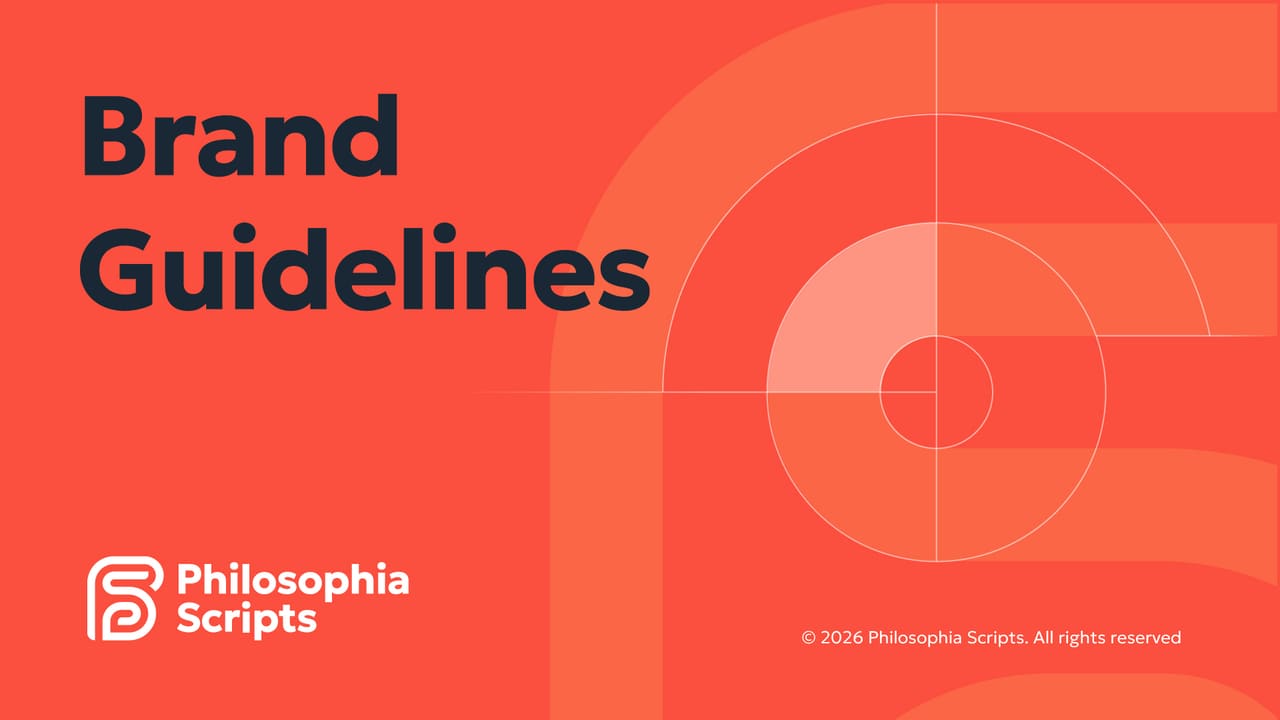 Script platform brand guidelines cover