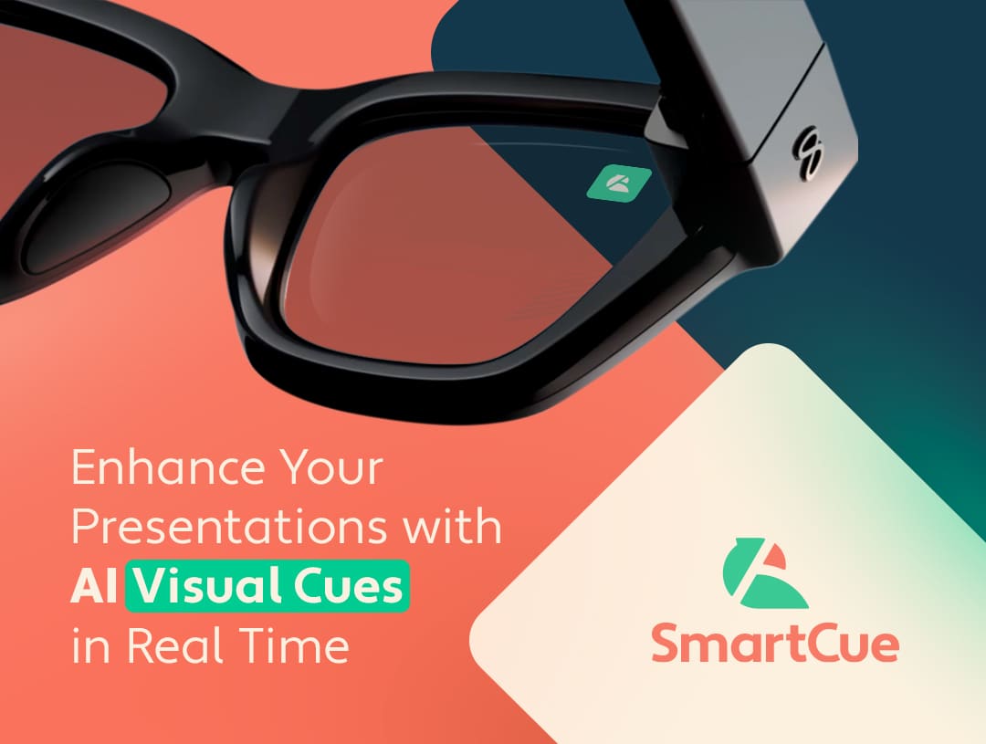 Smart-glasses product shot